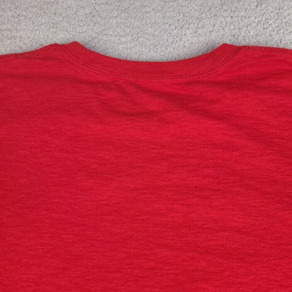 Cremieux T-Shirt Mens XL Red Long Sleeve Make Up And Rock (See Description) - Picture 9 of 14